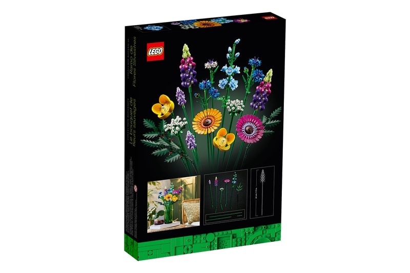 LEGO 花藝系列「乾燥花」、「野花花束」全新積木模型即將發售