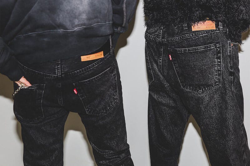 【32インチ】LEVI\'S × BEAMS 501 BLACK DENIM