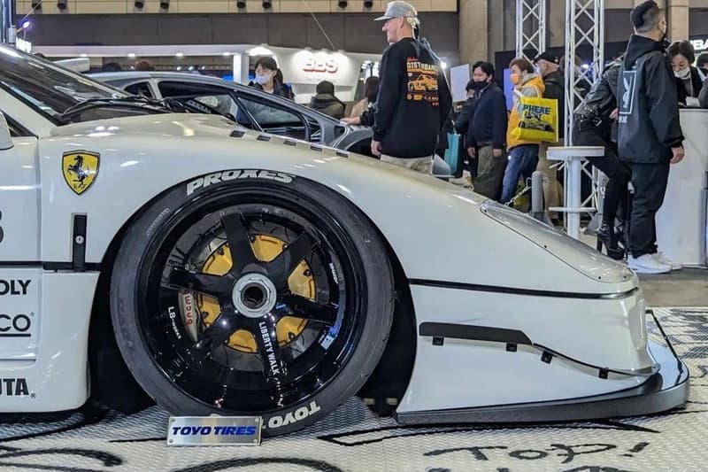 Liberty Walk 操刀打造「日章旗」主題全新 Ferrari F40 寬體改裝車型