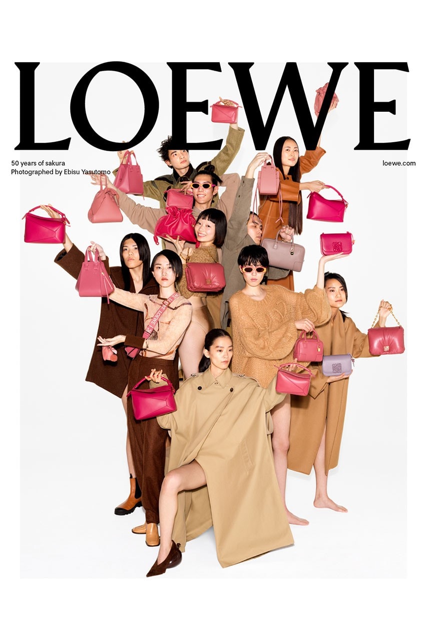 LOEWE 正式發佈日本 50 周年紀念活動推出「TOKYO 1973」限量包款