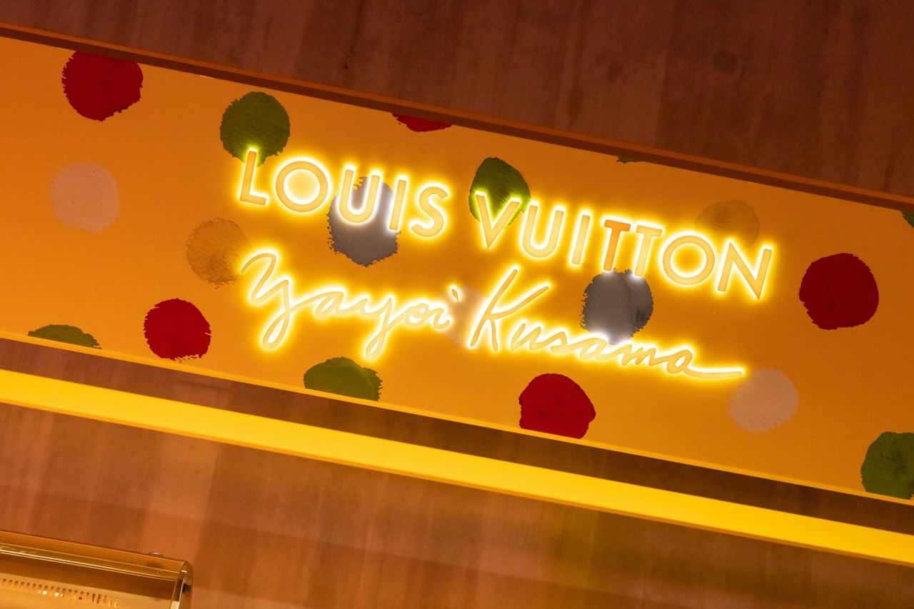 走進 Louis Vuitton 聯乘草間彌生主題派對現場