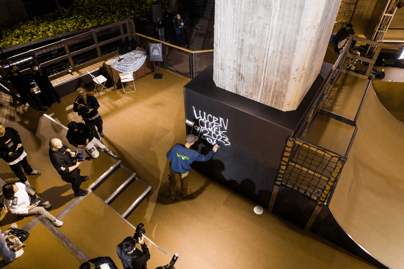 著名滑板選手 Lucien Clarke 現身希慎廣場「#Urban Park」滑板場