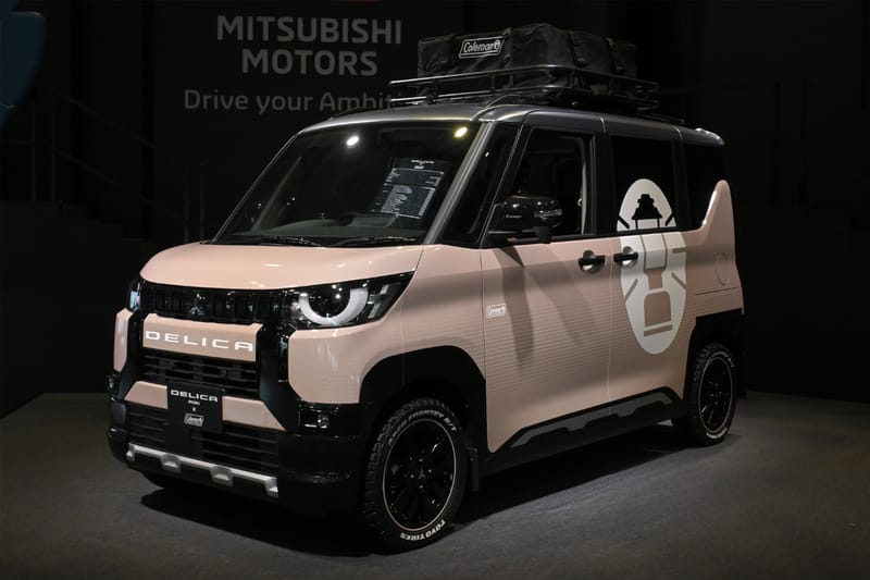 Mitsubishi 攜手 Coleman 打造全新 Delica Mini 聯名別注車型