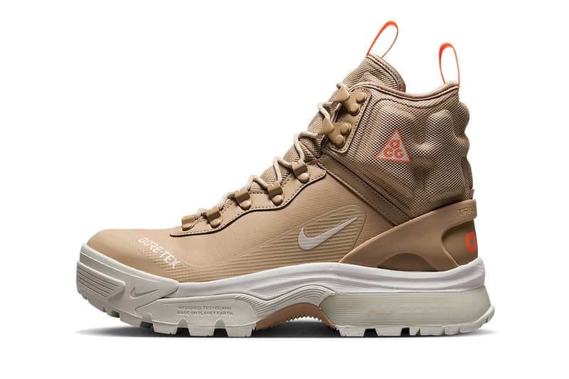 率先近賞 Nike ACG Zoom Gaiadome GTX 全新「卡其/橘」配色官方圖輯