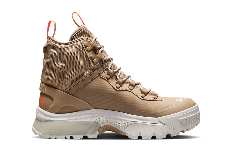 率先近賞 Nike ACG Zoom Gaiadome GTX 全新「卡其/橘」配色官方圖輯