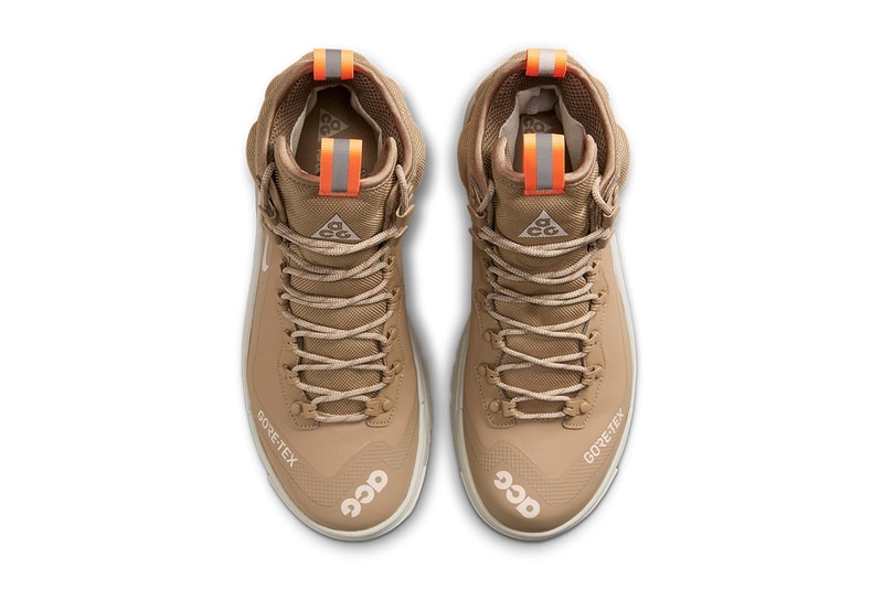 率先近賞 Nike ACG Zoom Gaiadome GTX 全新「卡其/橘」配色官方圖輯