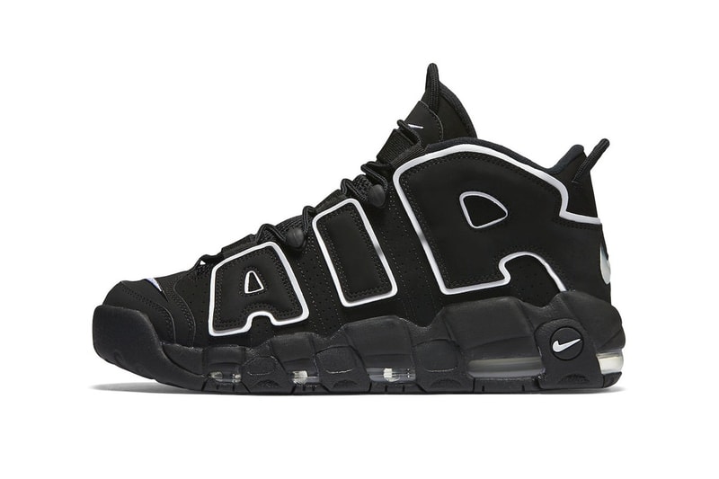 Nike Air More Uptempo 經典 OG 黑白配色即將再次回歸