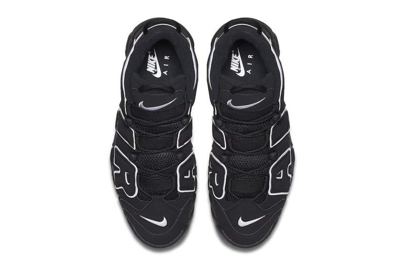 Nike Air More Uptempo 經典 OG 黑白配色即將再次回歸