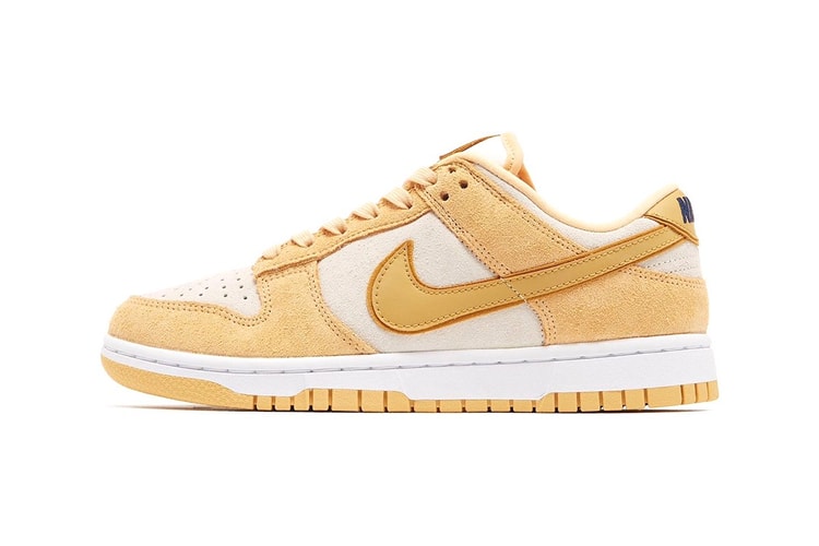 Nike Dunk Low 最新配色「Gold Suede」率先曝光