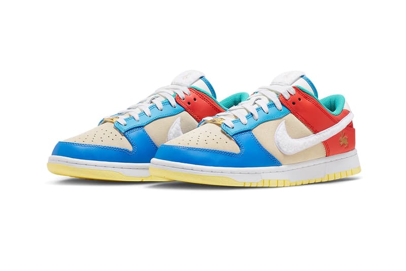 Nike Dunk Low 最新「兔年」主題鞋款「Year of the Rabbit」官方圖輯率先公開