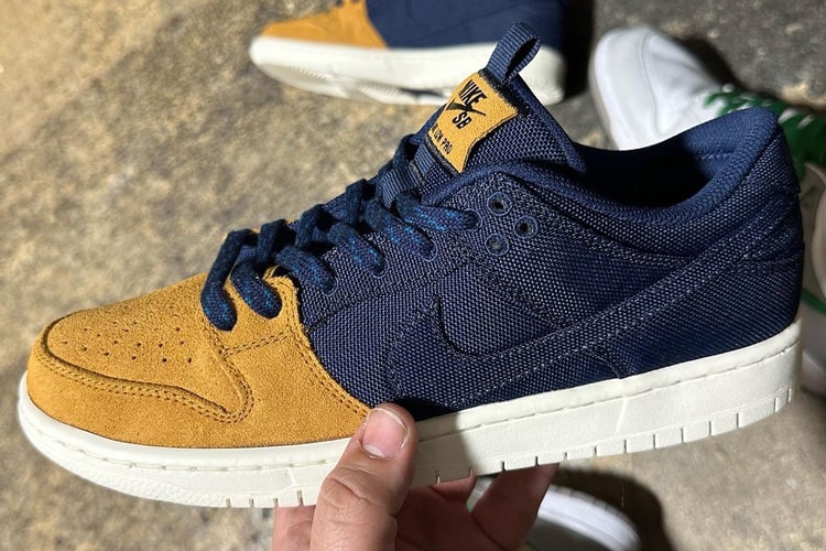 Nike SB Dunk Low Pro 最新配色「Wheat/Navy」率先曝光