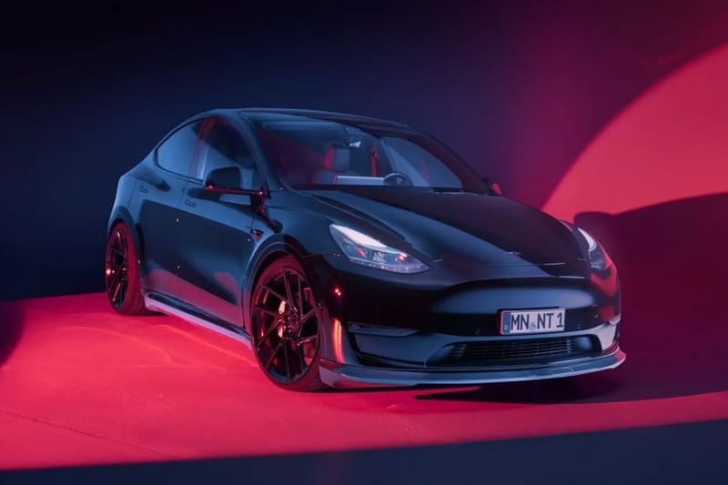 NOVITEC 打造全新 Tesla Model Y 碳纖維空力套件改裝車型