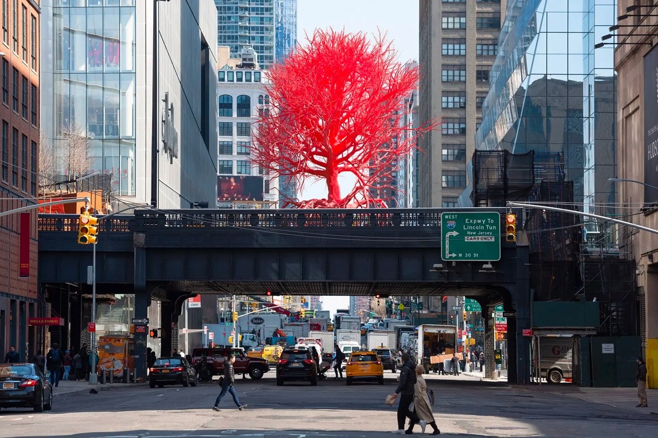 瑞士藝術家 Pamela Rosenkranz 全新作品《Old Tree》正式進駐紐約高線公園展區