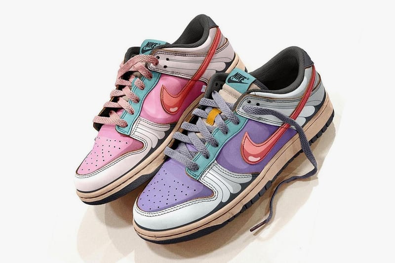 設計師打造 Nike Dunk Low 全新「巴大蝶 Butterfree」主題定製配色