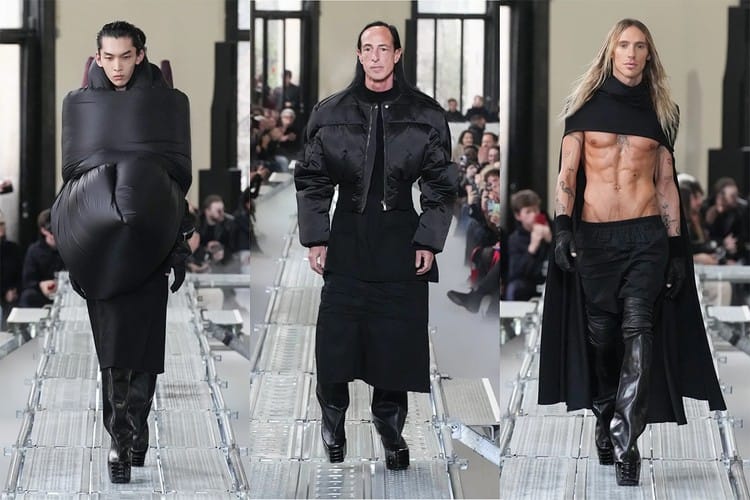 Rick Owens 2023 秋冬系列大秀正式登場