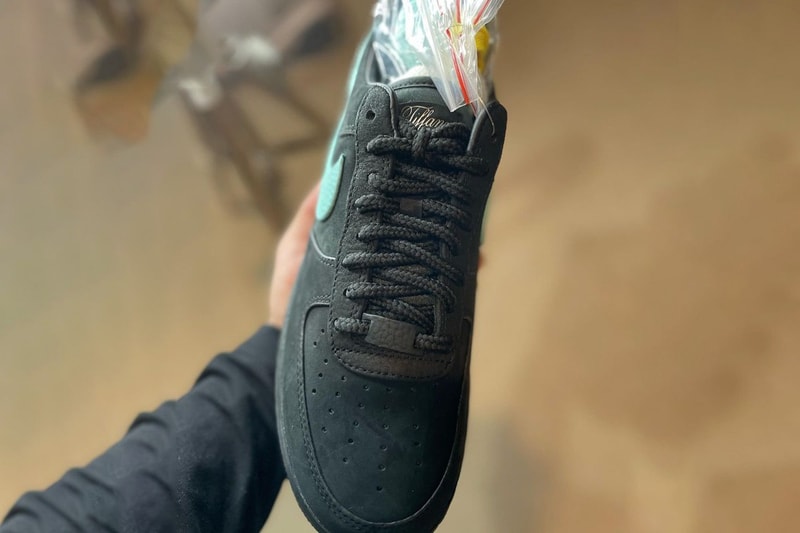 率先近賞 Tiffany & Co. x Nike Air Force 1 最新聯乘鞋款