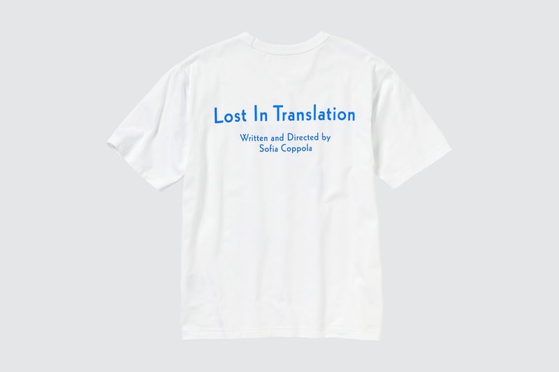 UNIQLO UT 攜手《Lost in Translation》導演 Sofia Coppola 推出合作系列