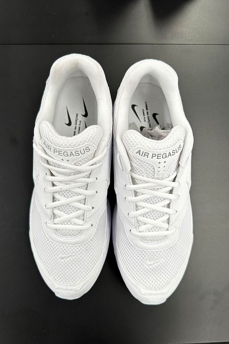 率先近賞 COMME des GARÇONS Homme Plus x Nike Air Pegasus 2005 最新聯名鞋款