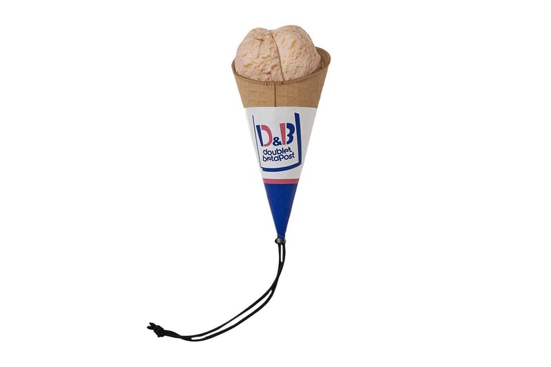doublet 攜手 beta post 推出三種口味冰淇淋造型合作包款