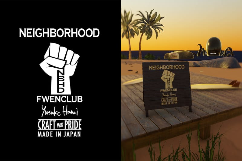 《FWEN METAVERSE》公開花井祐介 x FWENCLUB x NEIGHBORHOOD 三方全新聯名預告