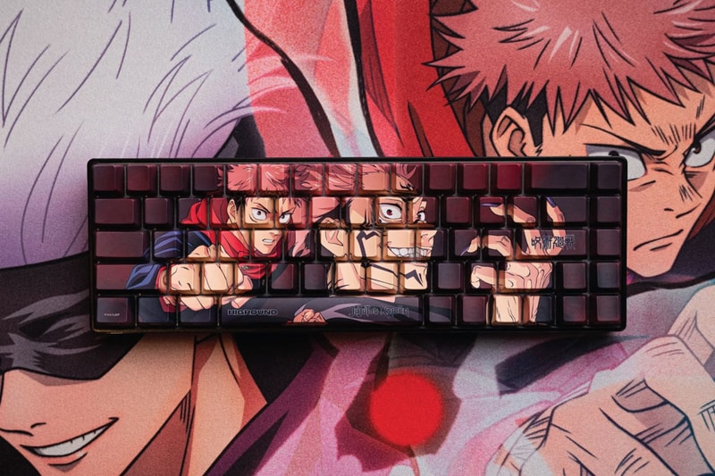 Higround 攜手 Crunchyroll 推出《咒術迴戰》主題聯名鍵盤