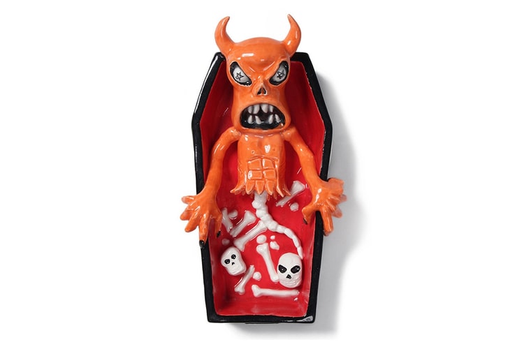 WACKO MARIA 攜手藝術家 Neckface 打造「惡魔煙灰缸」