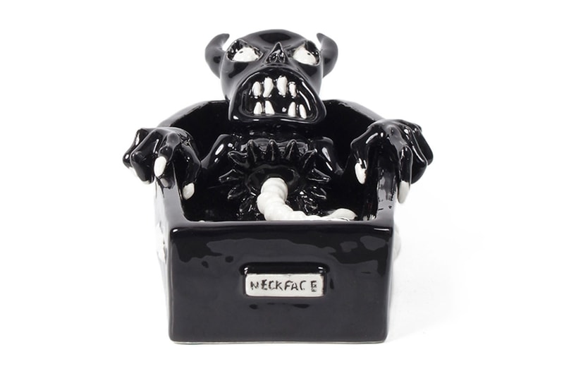 WACKO MARIA 攜手藝術家 Neckface 打造「惡魔煙灰缸」