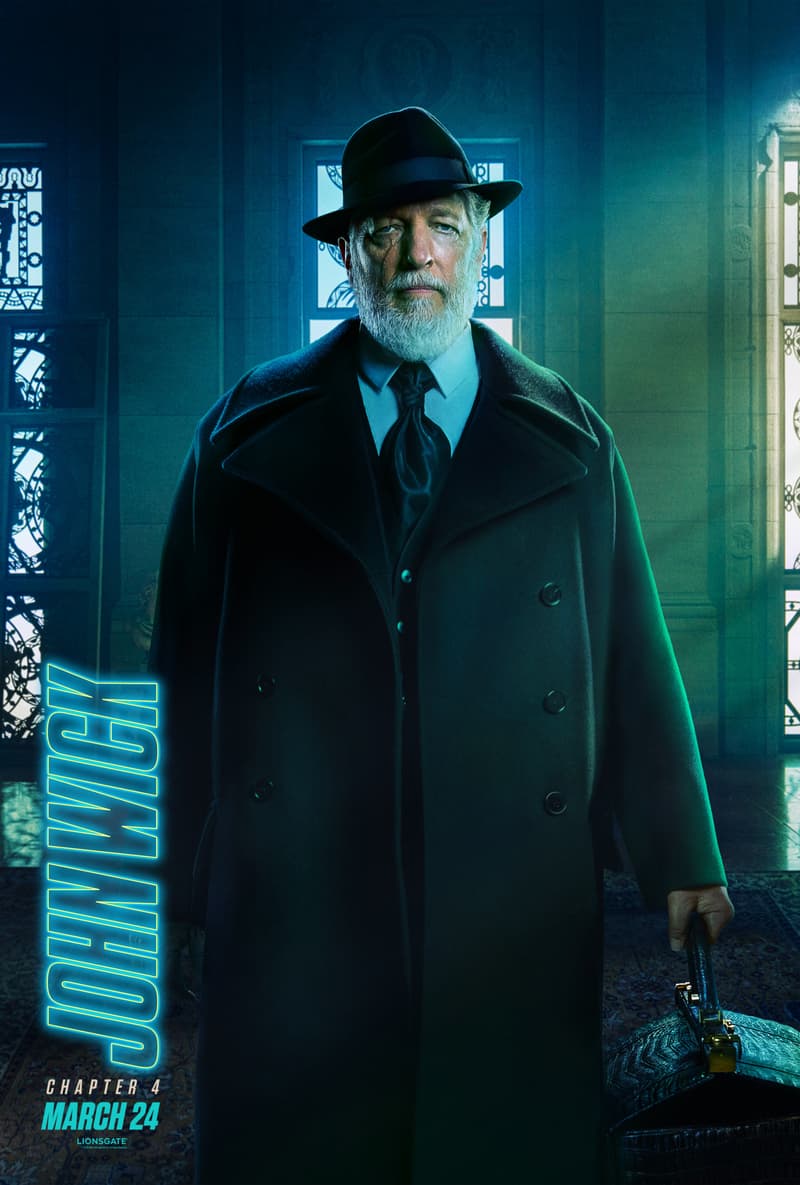 Keanu Reeves 主演大作《John Wick: Chapter 4》釋出多張角色海報