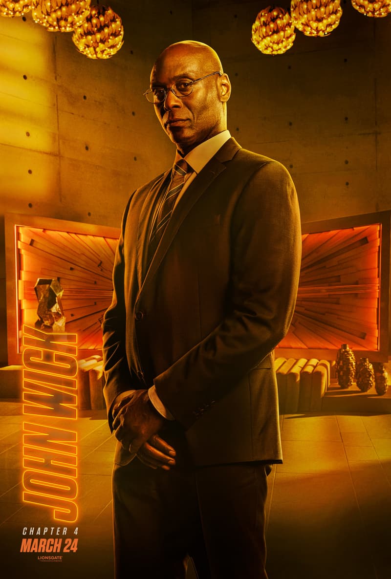 Keanu Reeves 主演大作《John Wick: Chapter 4》釋出多張角色海報