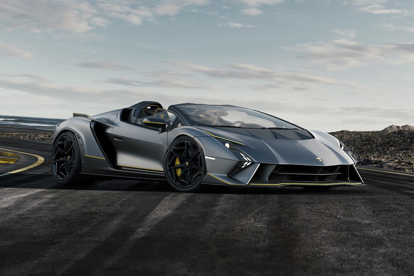 Lamborghini 正式發表全球限量一輛 V12 引擎 Invencible 與 Autentica 超跑