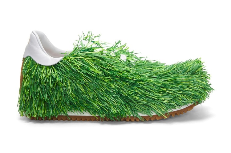 LOEWE 正式推出 2023 春夏系列草地造型運動鞋「Grass Sneaker」