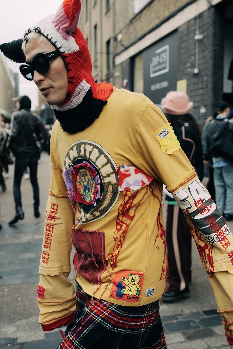 Street Style: 2023 秋冬倫敦時裝周街拍特輯