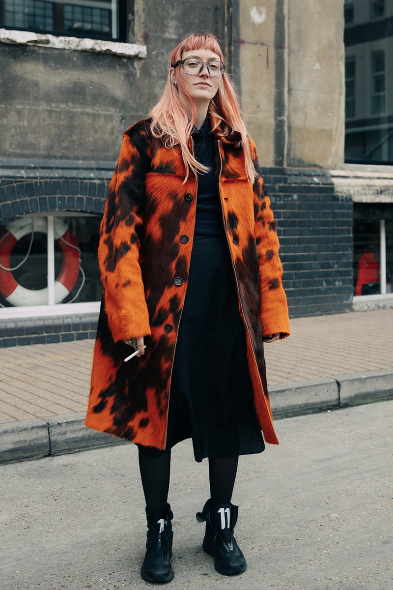 Street Style: 2023 秋冬倫敦時裝周街拍特輯
