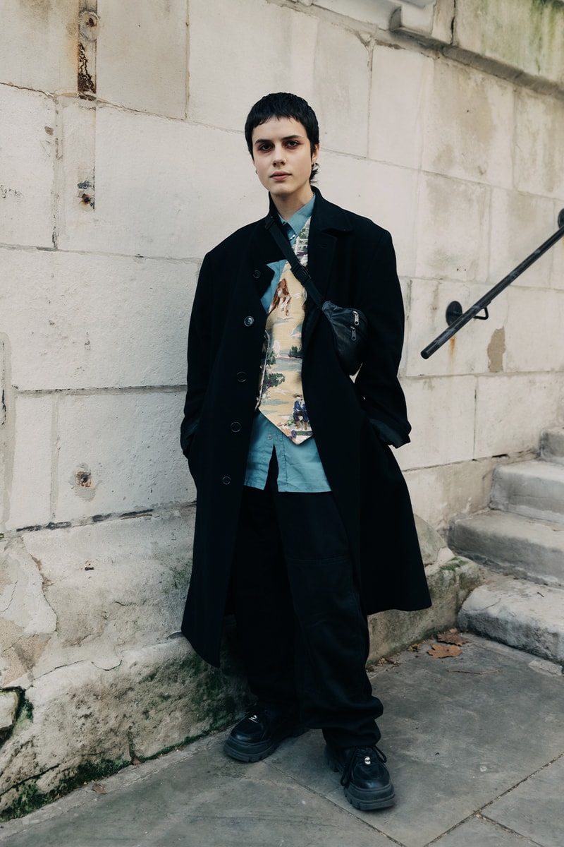 Street Style: 2023 秋冬倫敦時裝周街拍特輯
