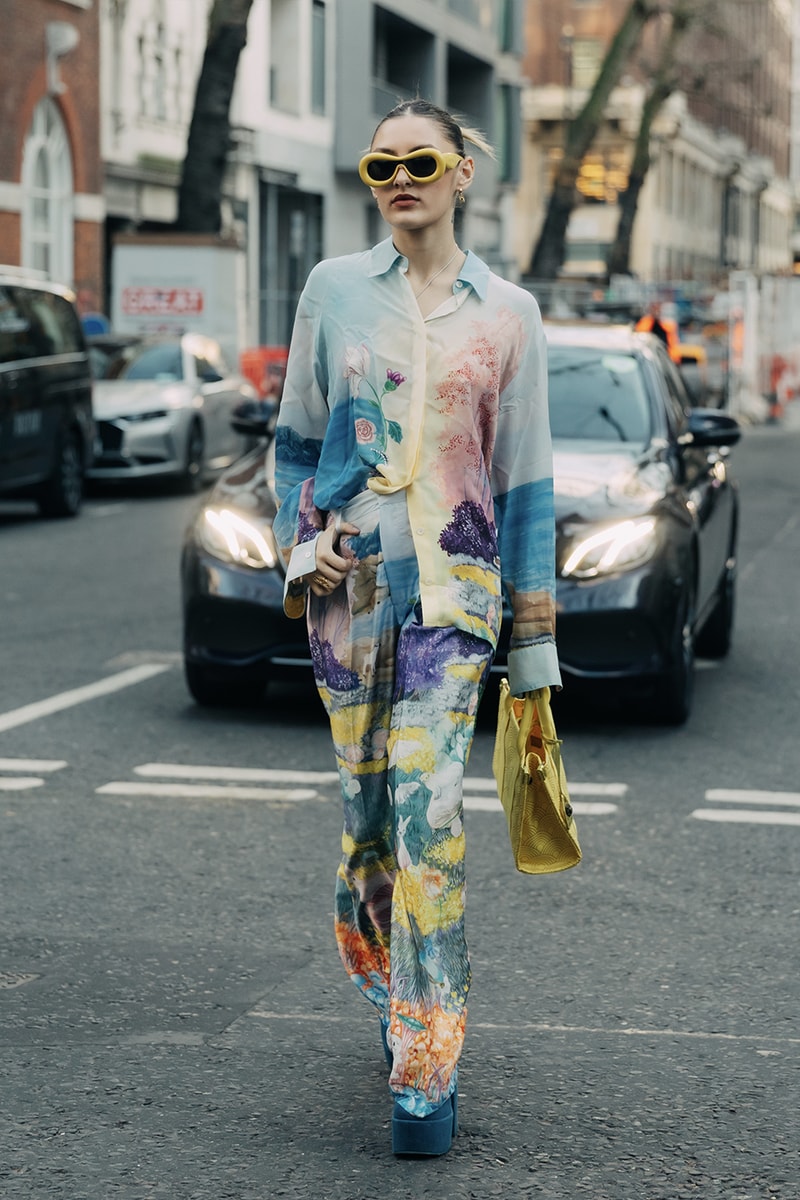 Street Style: 2023 秋冬倫敦時裝周街拍特輯
