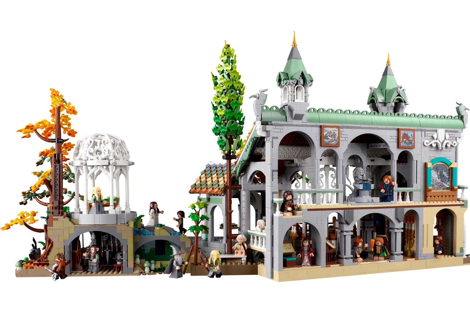 LEGO 推出《魔戒 The Lord of the Rings》經典場景 Rivendell 積木模型