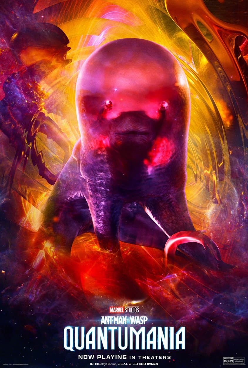 「魔多客 M.O.D.O.K.」正面亮相！Marvel 釋出《蟻人與黃蜂女：量子狂熱》多張配角海報