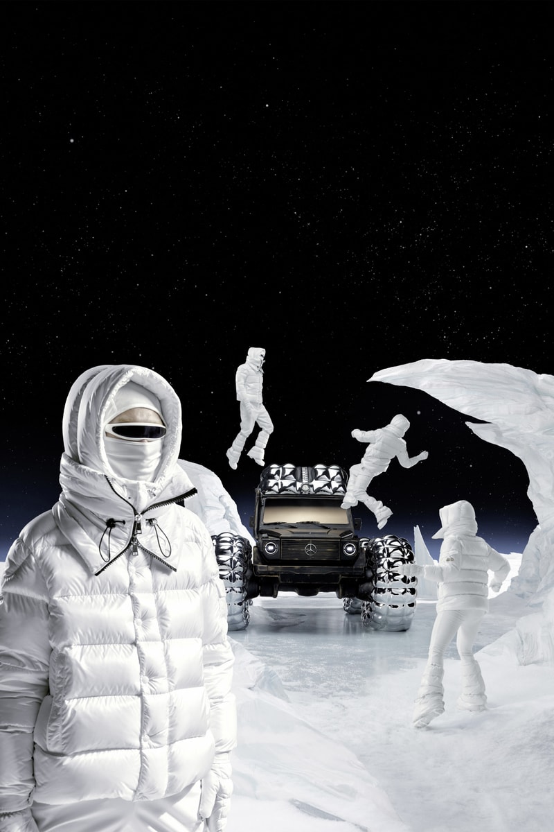 Moncler 攜手 Mercedes-Benz 打造藝術品「PROJECT MONDO G」