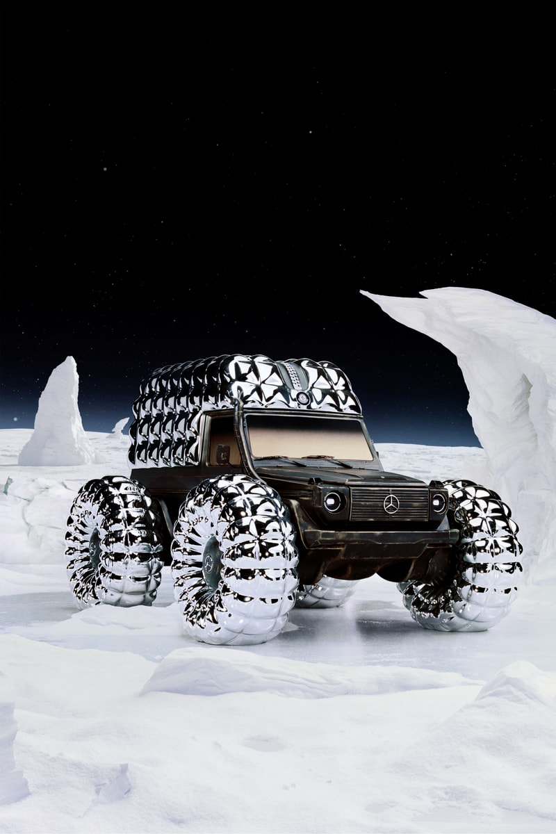 Moncler 攜手 Mercedes-Benz 打造藝術品「PROJECT MONDO G」