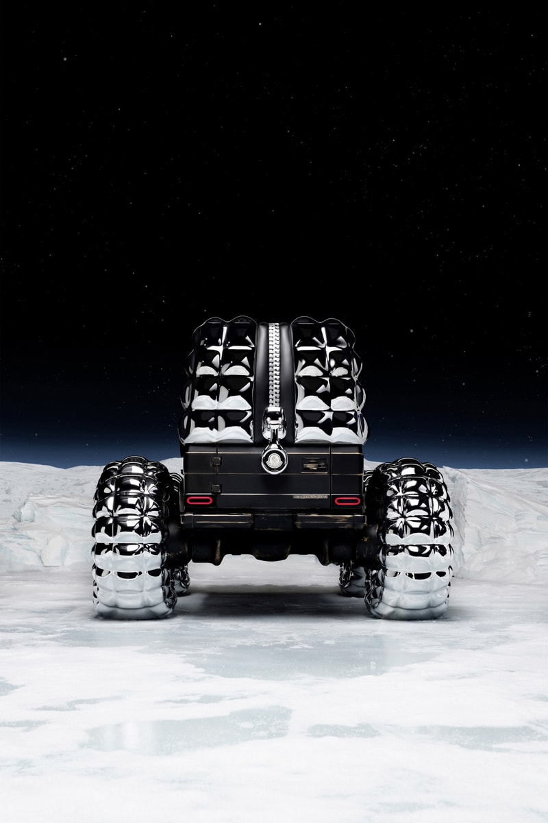 Moncler 攜手 Mercedes-Benz 打造藝術品「PROJECT MONDO G」