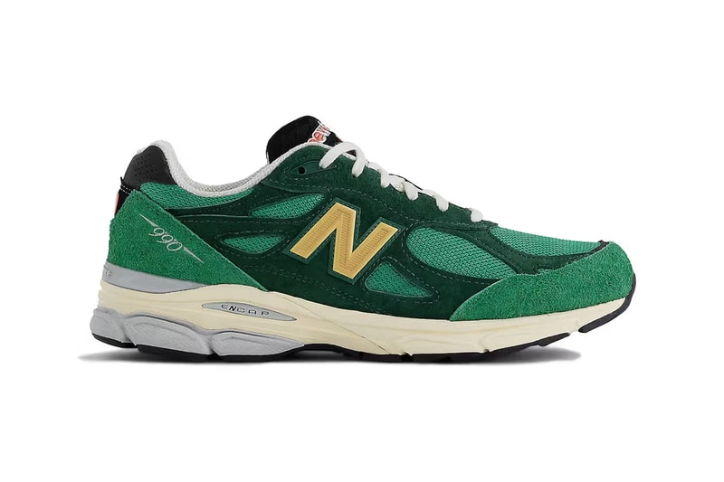 New Balance 990v3 MADE in USA 全新配色「Green/Yellow」正式發佈