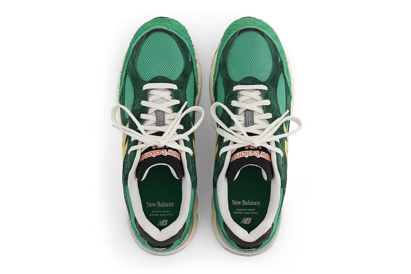 New Balance 990v3 MADE in USA 全新配色「Green/Yellow」正式發佈