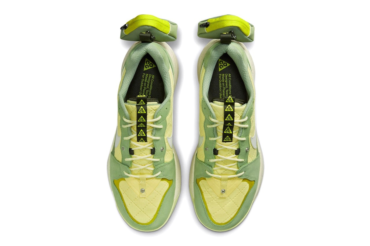 率先近賞「可拆卸後跟袋」版本 Nike ACG Lowcate 新色「Oil Green」