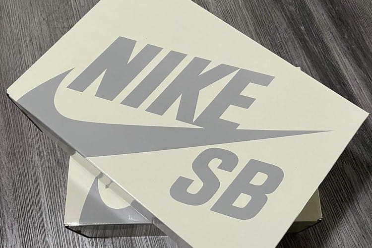 Nike SB 鞋盒推出全新 Cream/Gray 配色包裝