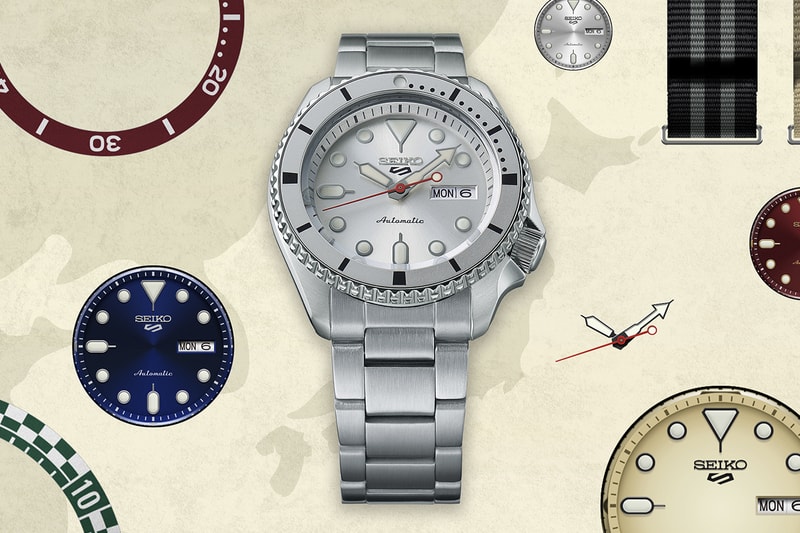 Seiko 5 Sports 推出 4 款全新「Customise」系列限量錶款