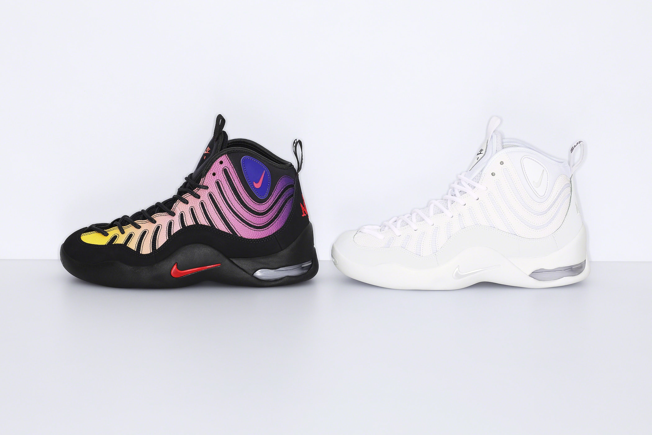 Supreme x Nike 全新 Air Bakin 聯名籃球鞋系列正式發布