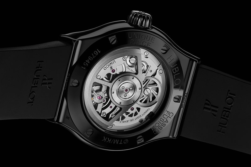 村上隆攜手 Hublot 推出全新黑色 Classic Fusion Rainbow 聯名錶款