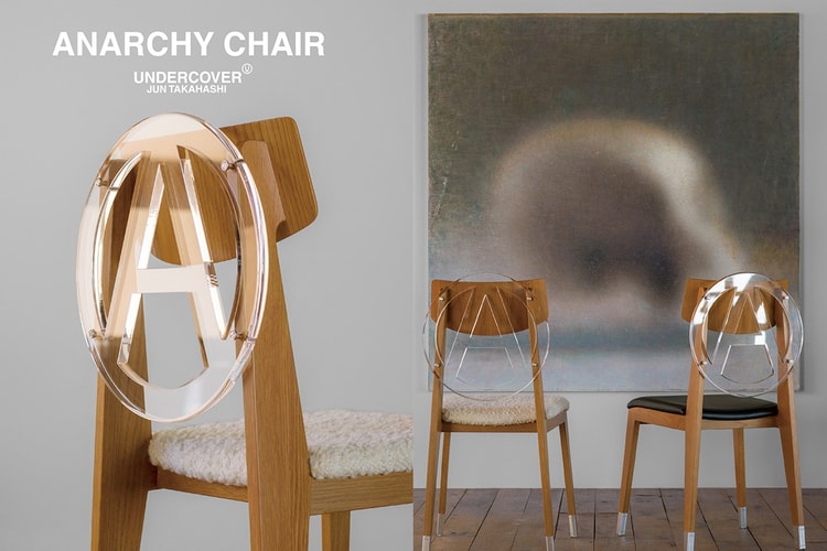 UNDERCOVER x 天童木工「Anarchy Chair」全新透明迭代正式登場