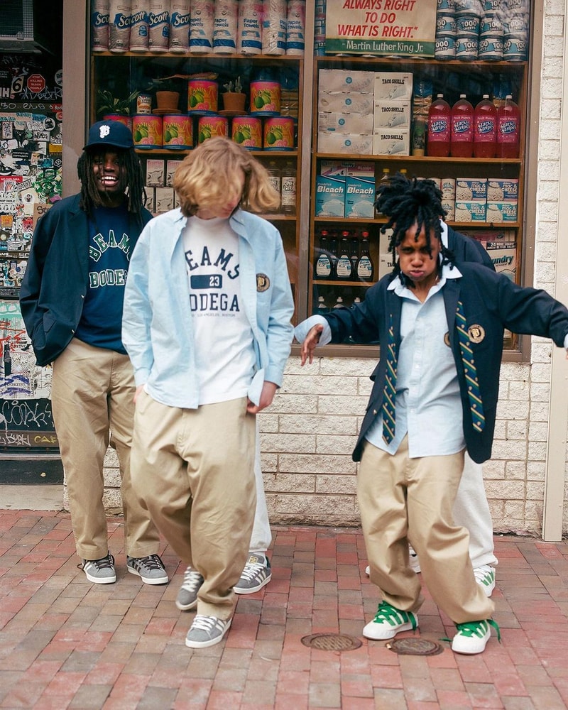 BODEGA、BEAMS 全新「EASY IVY」聯乘系列
