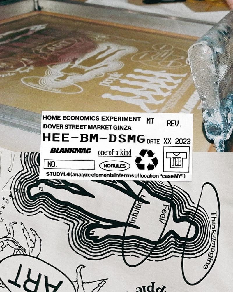 HOME ECONOMICS EXPERIMENT、BLANKMAG 聯乘系列即將上架